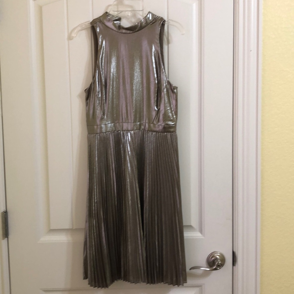 Metallic dress